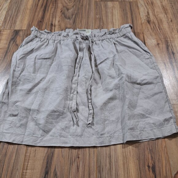 St Tropez 100% Linen Skirt size large - Picture 1 of 8